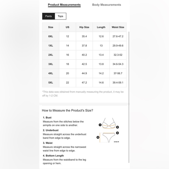 NEW! SHEIN Plus ‘Love’ Tape Lingerie Set Red Sz. 3X - Picture 7 of 8